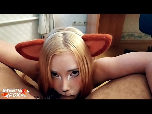 ❤️ Kitsune κατάποση κόκορας και σπέρμα στο στόμα της ️ Σεξ βίντεο ❌️